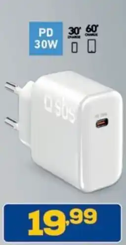 Euronics Wall Charger PD 30W offerta