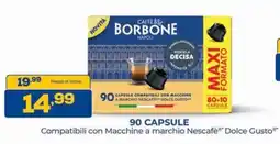Euronics Caffè Borbone offerta