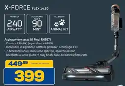 Euronics X-FORCE Aspirapolvere senza fili offerta