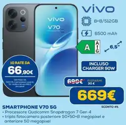 Euronics vivo V70 5G offerta