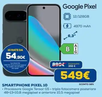 Google Pixel SMARTPHONE PIXEL 10
