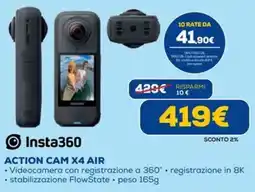 Euronics Insta360 ACTION CAM X4 AIR offerta