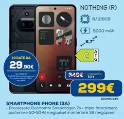 Euronics NOTHING (R) SMARTPHONE PHONE (3A) offerta