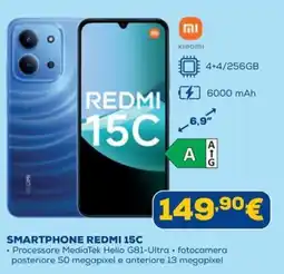 Euronics SMARTPHONE REDMI 15C offerta