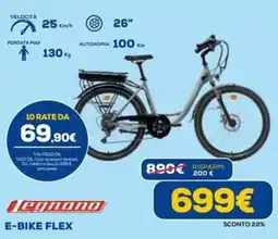 Euronics E-BIKE FLEX offerta