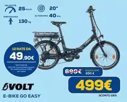 Euronics VOLT E-BIKE GO EASY offerta
