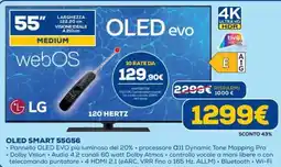 Euronics LG OLED SMART 55G56 offerta