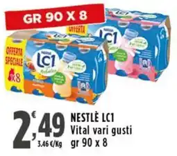 Rossotono Carrefour NESTLÈ LC1 Vital vari gusti offerta