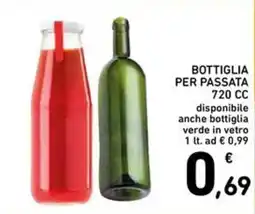 Spazio Conad BOTTIGLIA PER PASSATA offerta