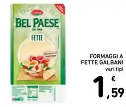 Spazio Conad Formaggi a fette Galbani offerta