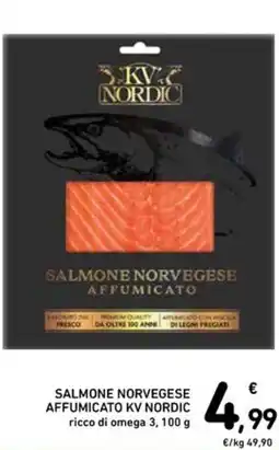 Spazio Conad Salmone Norvegese Affumicato KV Nordic offerta