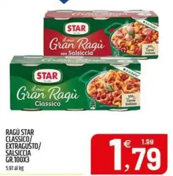 Ard Discount Ragù Star Gran Ragù Classico offerta