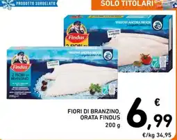 Spazio Conad Fiori di Branzino, Orata Findus offerta