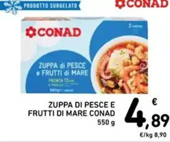 Spazio Conad ZUPPA di PESCE e FRUTTI di MARE CONAD offerta