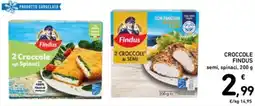 Spazio Conad Crocchette Findus semi, spinaci offerta