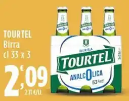Rossotono Carrefour Birra Tourtel offerta