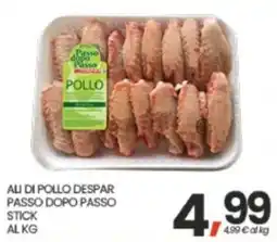 Eurospar ALI DI POLLO DESPAR PASSO DOPO PASSO STICK offerta