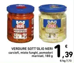 Spazio Conad VERDURE SOTT'OLIO NERI offerta