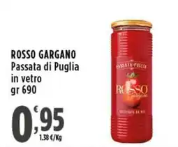 Rossotono Carrefour ROSSO GARGANO Passata di Puglia offerta
