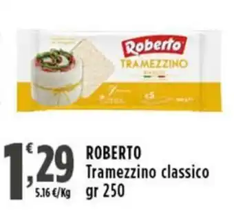 Rossotono Carrefour ROBERTO Tramezzino classico offerta