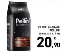 Spazio Conad Caffè in grani Pellini espresso bar offerta