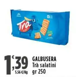 Rossotono Carrefour GALBUSERA Trà salatini offerta