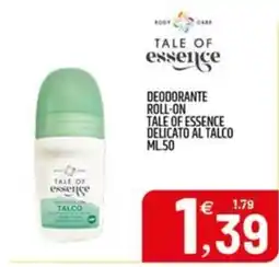 Ard Discount Tale of essence Deodorante Roll-On Delicato al Talco offerta