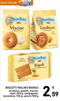 Spazio Conad Biscotti Mulino Bianco offerta