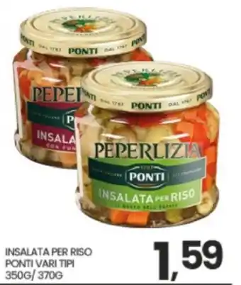 Eurospar Insalata per riso Ponti offerta