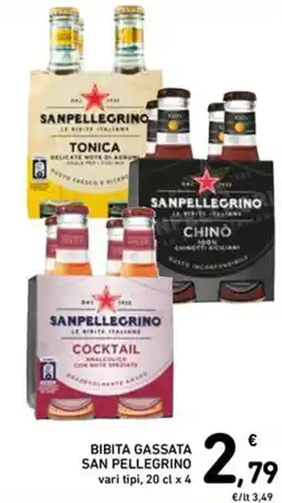 Spazio Conad Bibita gassata San Pellegrino offerta