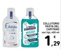 Spazio Conad Collutorio Pasta del Capitano offerta