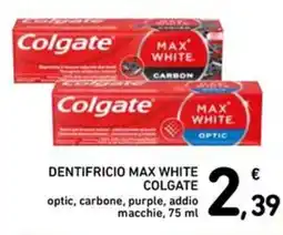 Spazio Conad DENTIFRICIO MAX WHITE COLGATE offerta