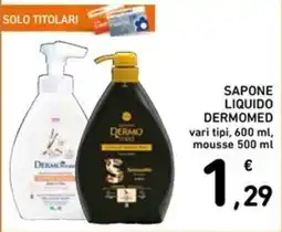 Spazio Conad SAPONE LIQUIDO DERMOMED offerta