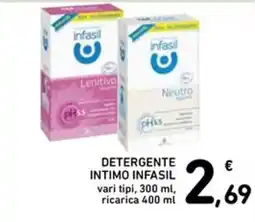 Spazio Conad Detergente intimo infasil offerta