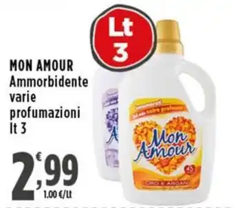Rossotono Carrefour Mon Amour Ammorbidente offerta