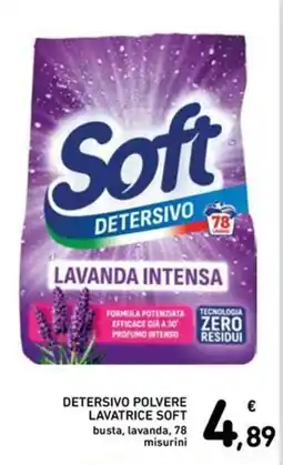 Spazio Conad Detersivo polvere lavatrice Soft offerta