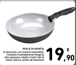 Spazio Conad WOK Ø 28 MONETA offerta