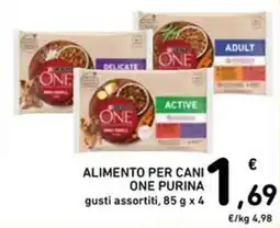 Spazio Conad ALIMENTO PER CANI ONE PURINA offerta