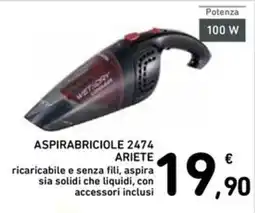 Spazio Conad ASPIRABRICIOLE 2474 ARIETE offerta