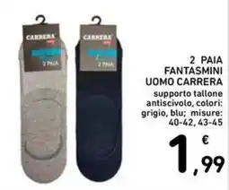 Spazio Conad Fantasmini Uomo Carrera offerta