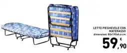 Spazio Conad LETTO PIEGHEVOLE CON MATERASSO offerta