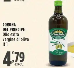 Rossotono Carrefour Corona del Principe Olio extra vergine di oliva offerta