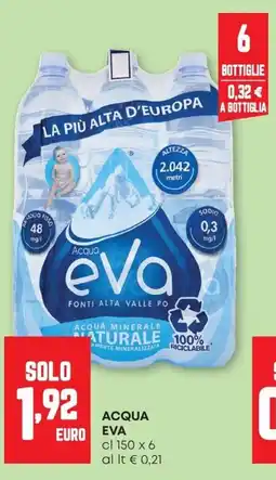 Pam Acqua Eva offerta