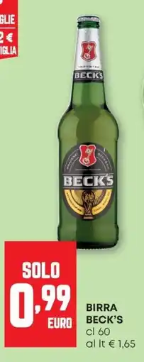 Pam Birra Beck's offerta