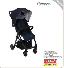 Bimbo Store Giordani PASSEGGINO MANHATTAN 2.0 NAVY BLUE offerta