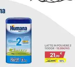 Bimbo Store Humana Latte in Polvere 2 offerta
