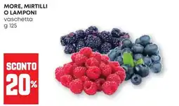 Pam More, mirtilli o lamponi offerta