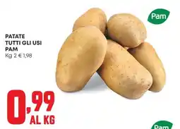 Pam PATATE TUTTI GLI USI PAM offerta