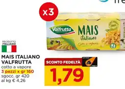 Alì Supermercati Mais italiano Valfrutta offerta