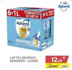 Bimbo Store Latte liquido 3 Aptamil offerta